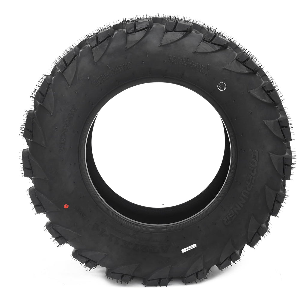 Garvee Set of 2 ATV Trail Tires 6PR Knobby Sport Tires, Tubeless - AT27x9-14-6PR TL VICTORY