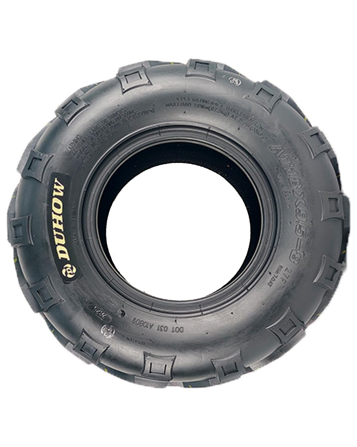 Garvee 2-Pack Sport ATV Tires 18x9.5-8, 4PR Lawn Mower Tire, Turf Tires, Sand ATV UTV Off-Road, Reinforced Sidewall, Tubeless, Durable Black
