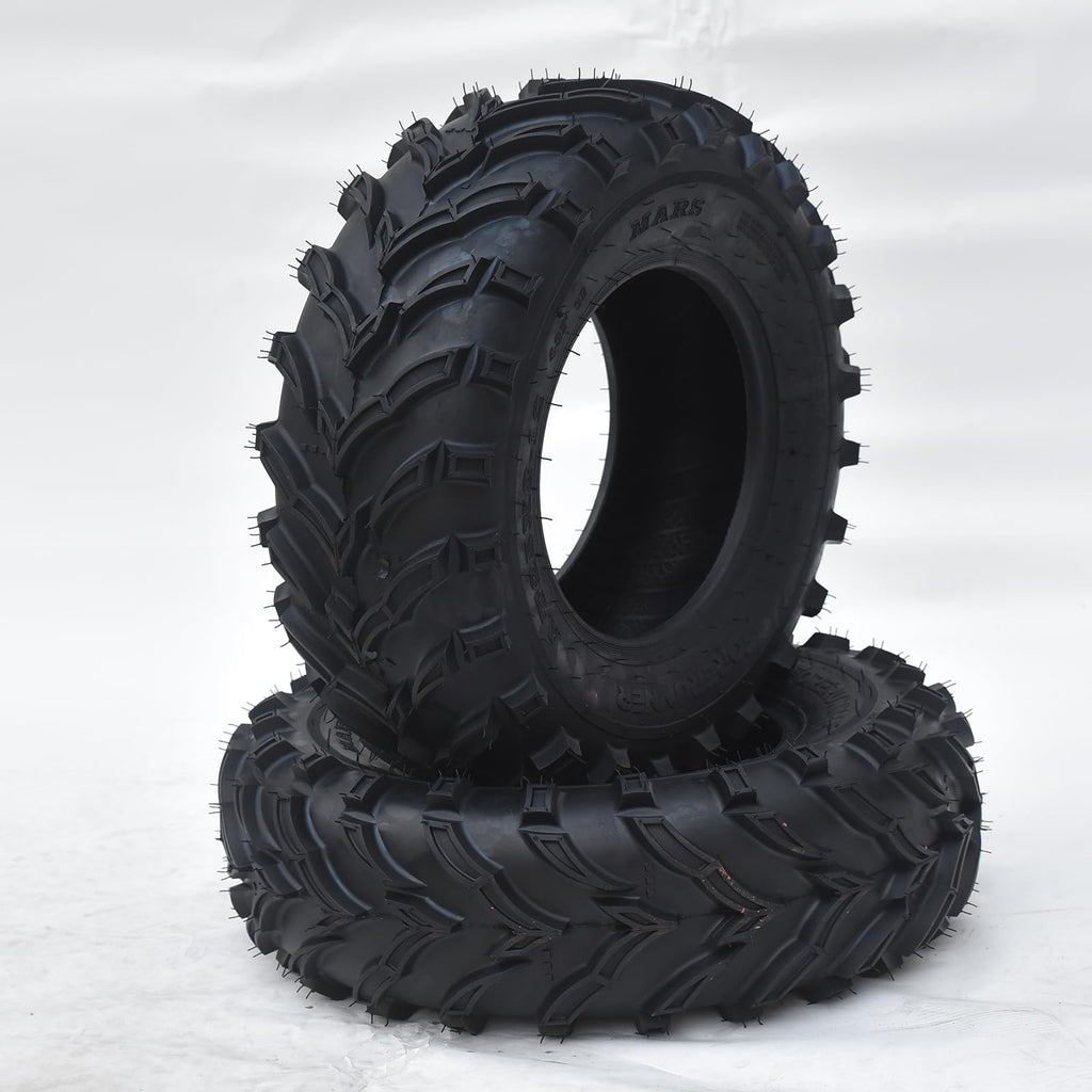 Garvee 26x11-12-6PR All Terrain ATV UTV Off-Road Tires, AT26x11-12-6PR TL MARS Tires - Set of 2, Tubeless