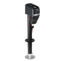 Garvee 5000 lbs RV Electric Power Tongue Jack - 12V DC with Adjustable Height 10"-34", Waterproof Cover and Wiring for Trailers, Horse Trailers, Utility Trailers, and Yachts, Black