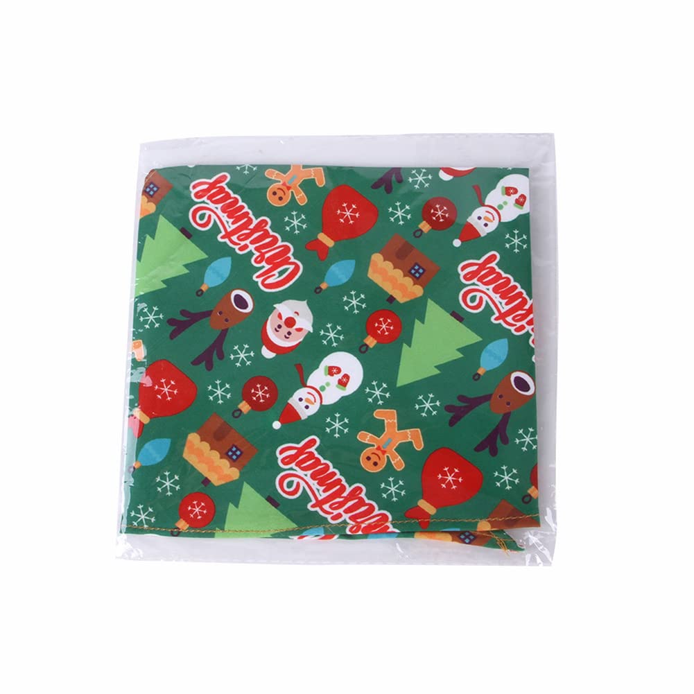 Garvee Pet Christmas Triangle Bibs Kerchief Saliva Towel Pet Costume Accessories for Small Medium Large Dogs Cats No. 3 one Size