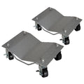 Garvee 2 Piece 3000 lbs Car Set Dolly 16"*12", Heavy Duty, Rotatable Wheel