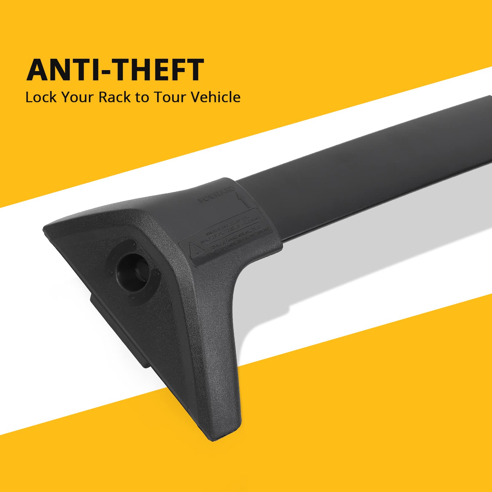 Garvee Roof Rack Cross Bar Fit for 2019-2023 Toyota RAV4,Heavy Duty