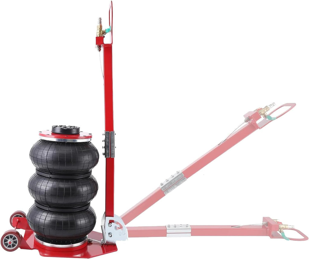 Garvee 5 Ton Air Jack, 15.7 Inch Height, Fast Lifting with Long Handles