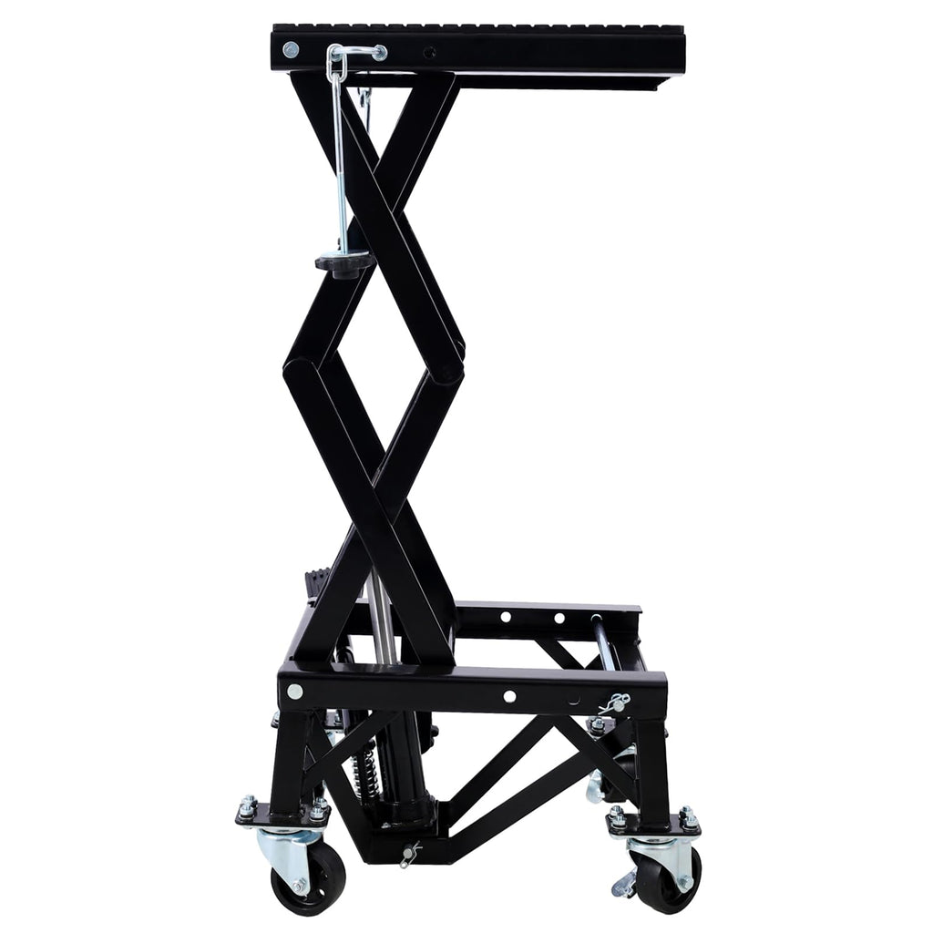 Garvee Platform Trucks 300 Lbs Hydraulic Motorcycle Scissor, One Size, Black