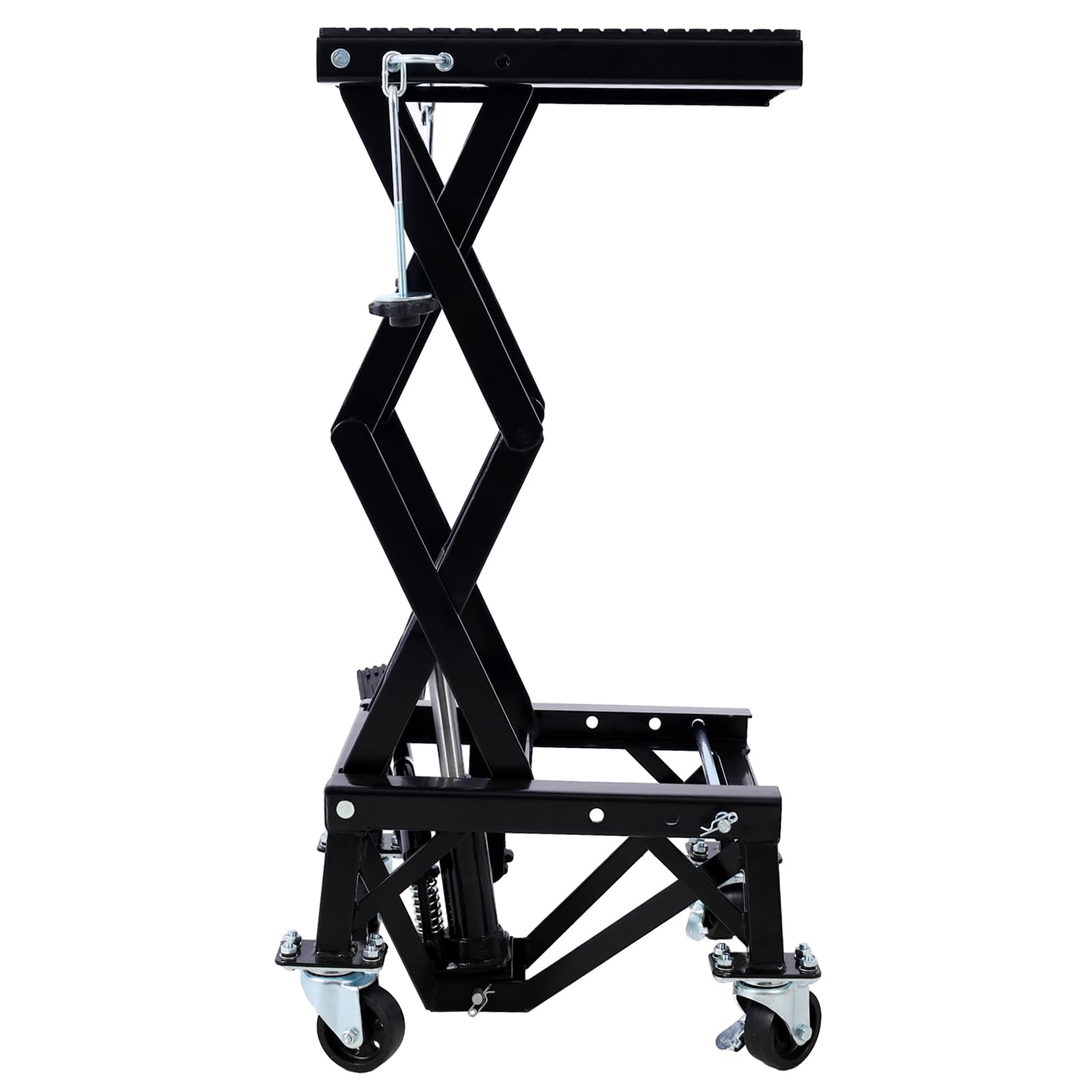 Garvee Platform Trucks 300 Lbs Hydraulic Motorcycle Scissor, One Size, Black