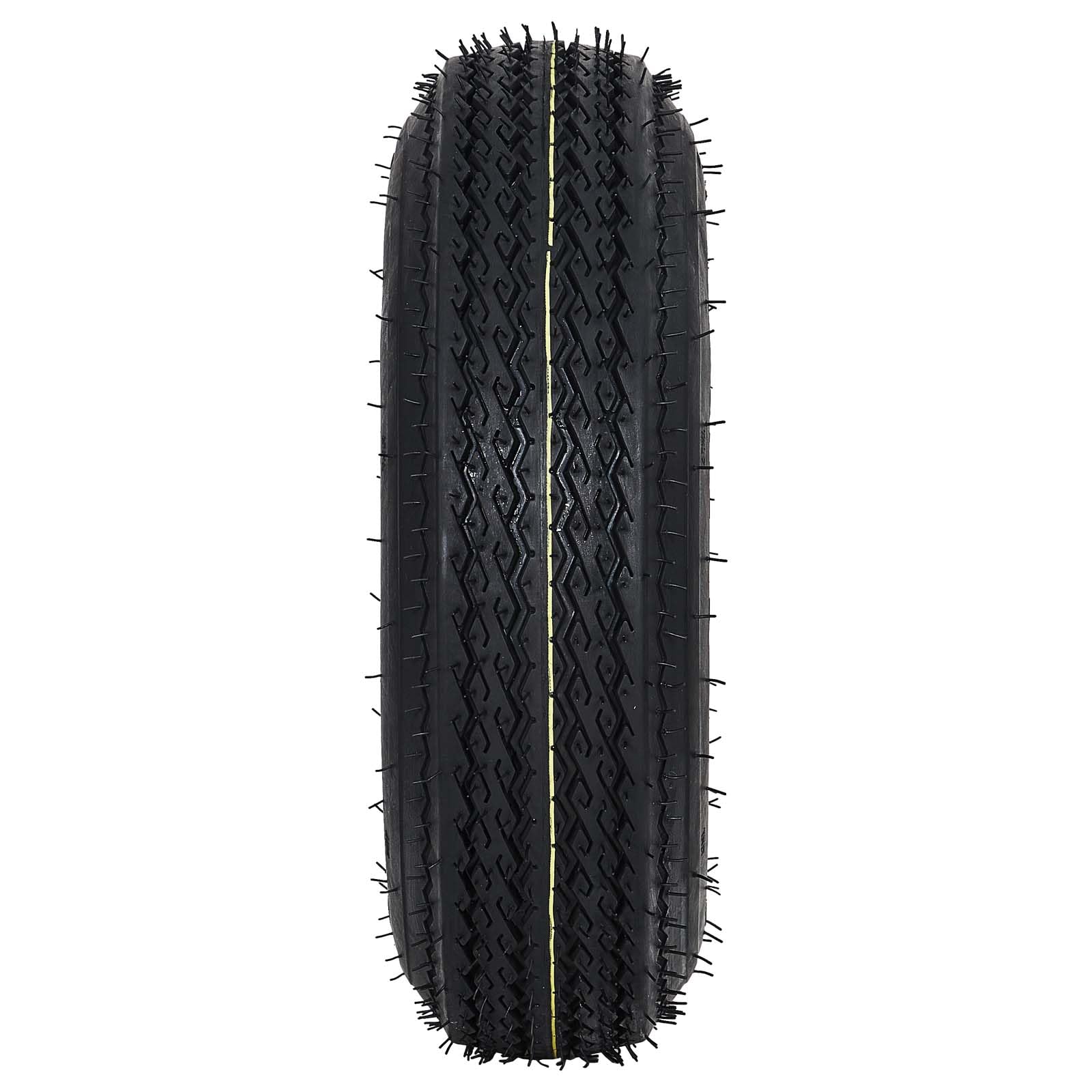 Garvee 4.80-8 Trailer Tire and Wheel Assembly, Heavy-Duty Load Range C 6PR, 8 Inch White Modular Wheel for Utility Boat Camper Trailers, Set of 2