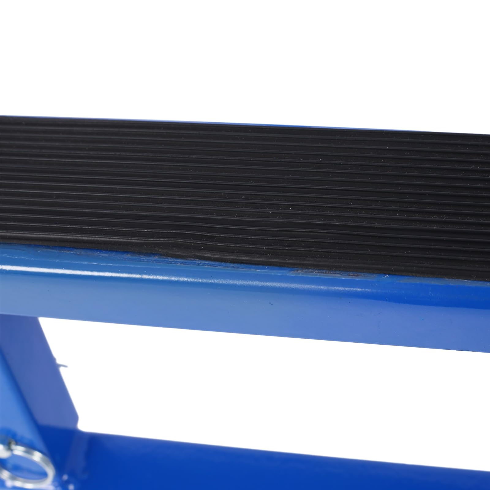 Garvee Motorcycle Engine Cradle Dolly - 1500 lbs Heavy-Duty Design with Rubber Pads, 360-Degree Swivel Wheels, Adjustable Width and Height for Four-Wheelers, Blue