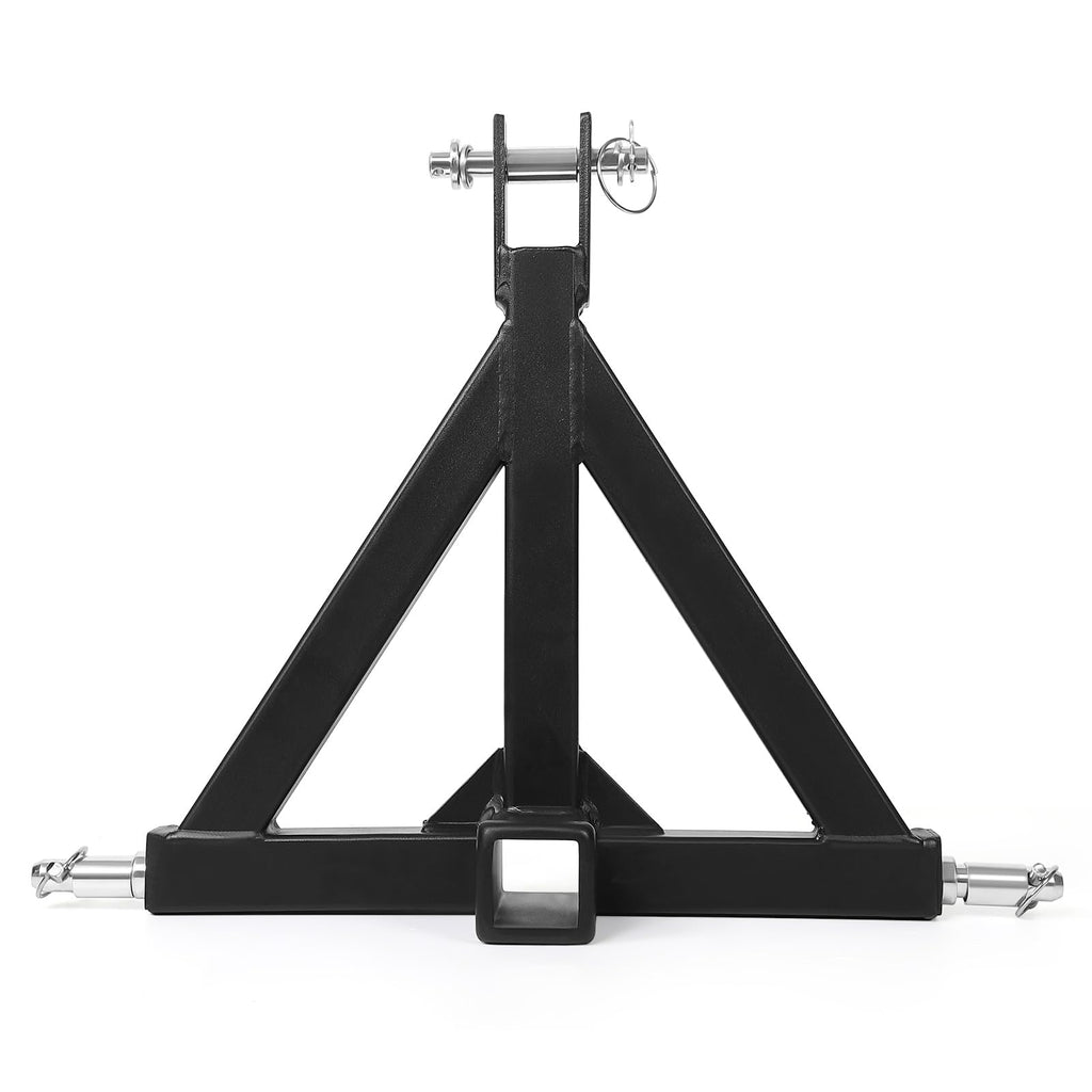 Garvee 3 Point Hitch 2" Receiver Heavy Duty Tow Drawbar Adapter for Category 1 Tractors Kubota BX John Deere LM25H WLM Tractor NorTrac Yanmar Kioti Farm Equipments