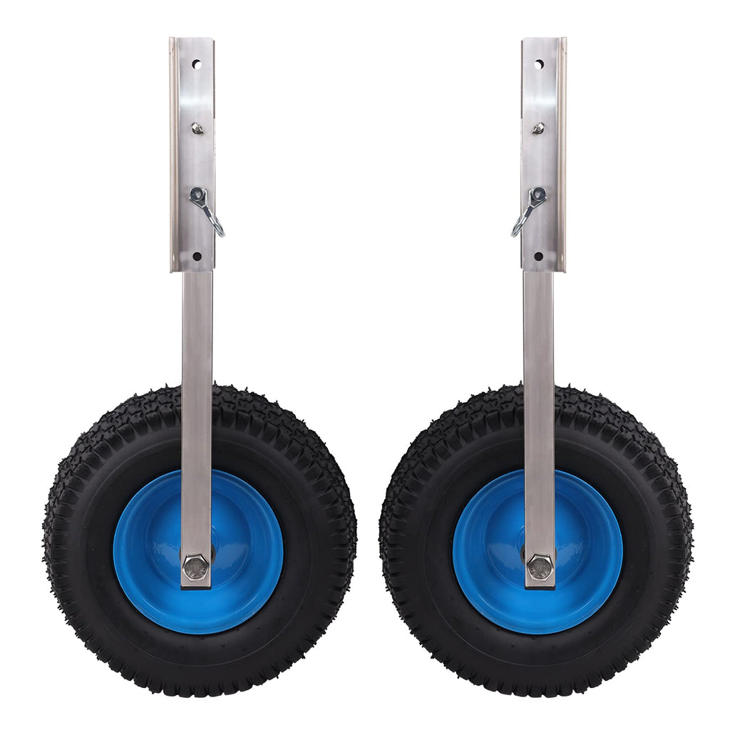 Garvee 600LBS 12 Inch Boat Transom Launching Wheels for Easy Launch