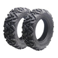 Garvee 2 Pack 27x11-14 ATV Tires 6 PR All-Terrain Tubeless Off-Road Tires for Trail Sand Mud, Durable Rubber, Excellent Grip