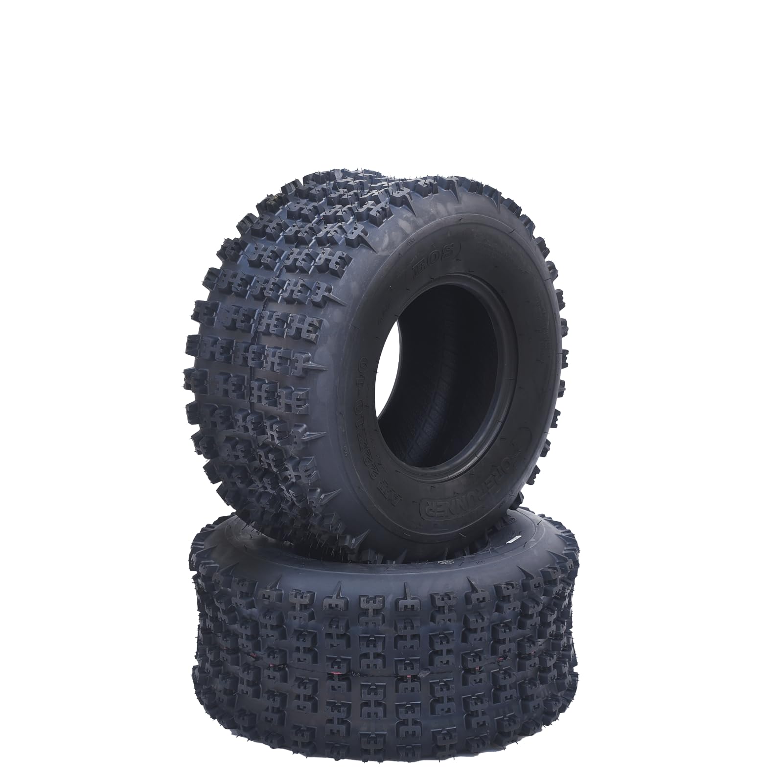 Garvee Set Of 4 ATV UTV All-Terrain Tires 22x7-10 Front 20x11-9 Rear 6-Ply Tubeless