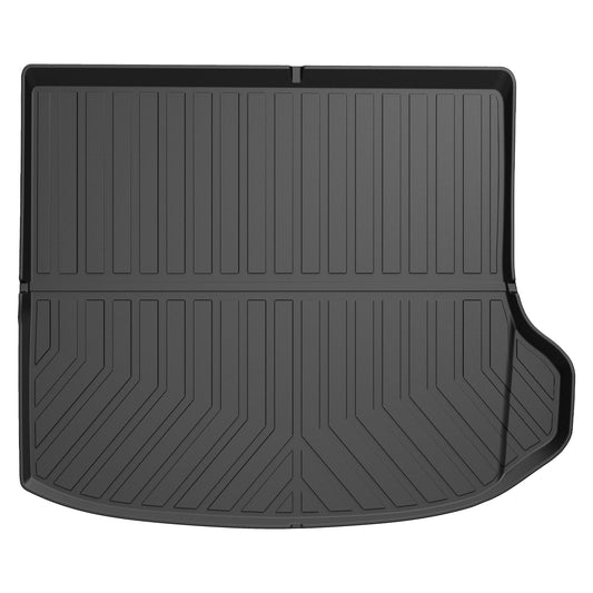 Garvee Trunk Mat Compatible With 2022-2024 Jeep Grand Cherokee, All Season Cargo Mat, Waterproof, Scratch-Resistant, Black