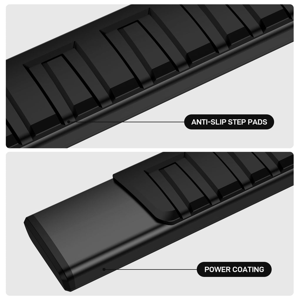 Garvee 6.3 Inch Running Boards for 2009-14 Ford F150 Super Crew