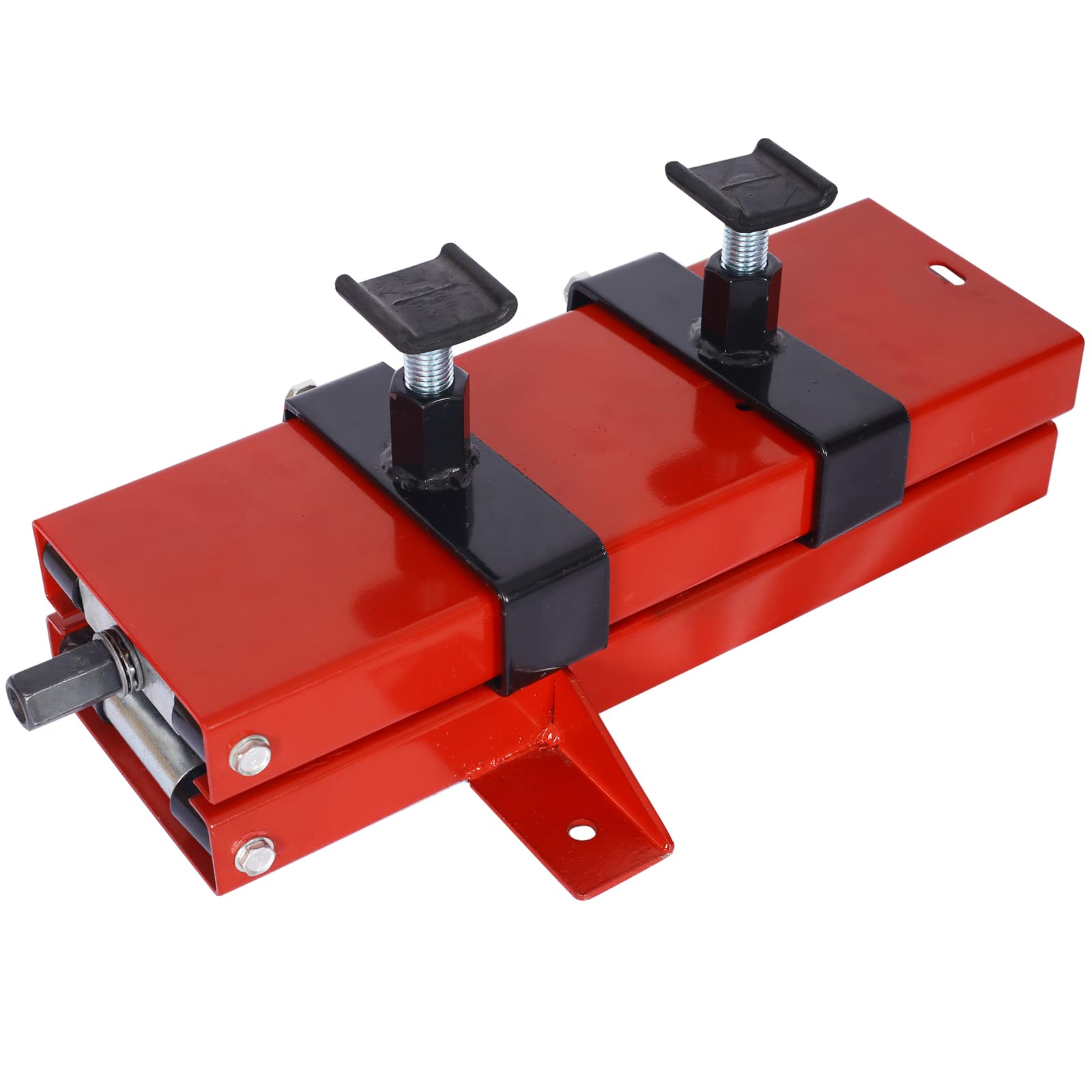 Garvee Motorcycle ATV Scissor Lift Jack 1100 Lbs Capacity Red 1 Jack for Garage Repair Center