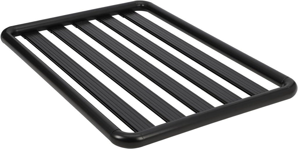 Garvee 63"X43"X6.3" Roof Cargo Basket Extra Storage Tubular Steel SUV Camping