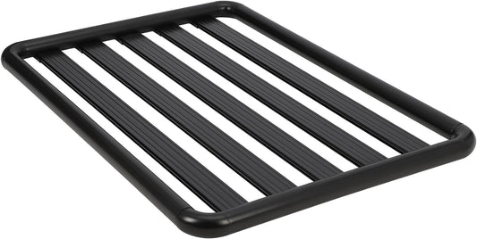 Garvee 63"X43"X6.3" Roof Cargo Basket Extra Storage Tubular Steel SUV Camping