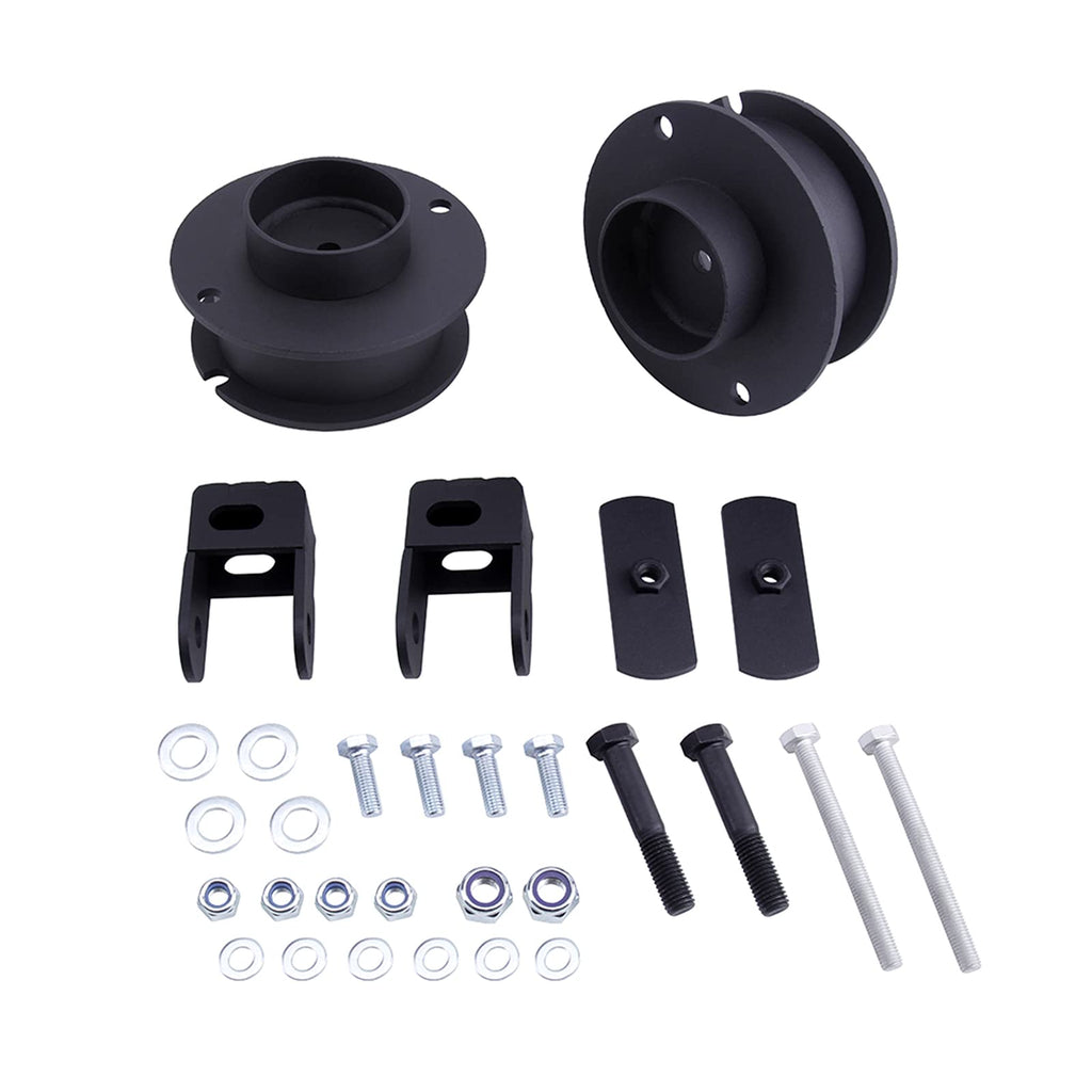 Garvee 2.5 Inch Leveling Lift Kits for Ram 2500/3500 Front Strut Spacer Suspension Lift Kit Lift Spacers for 2014-2020 Ram 2500/3500 4WD