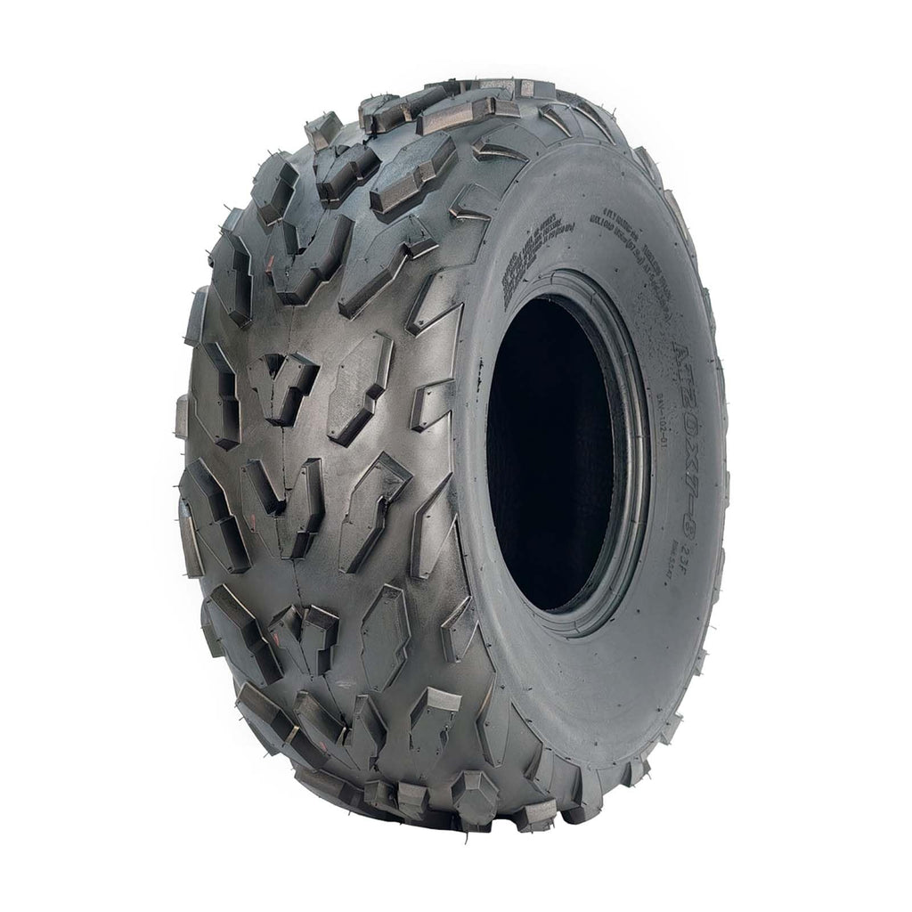 Garvee ATV UTV Tires 23X7x10 Sport 4 Ply Tubeless Set of 2 Off-Road Durable Black