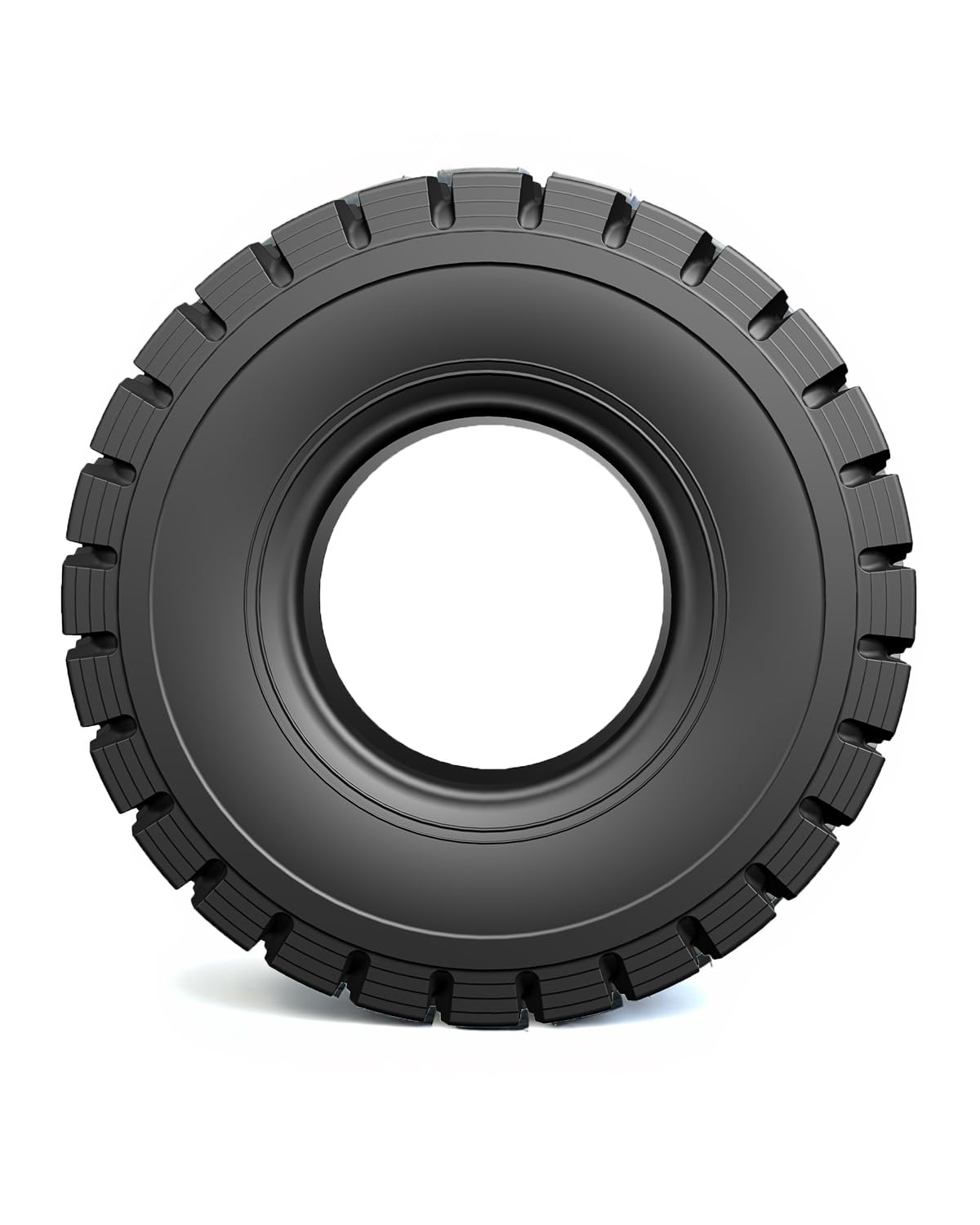 Garvee 6.50-10 Heavy Duty Forklift Tire 10 Ply Tube Type Industrial Durable Black