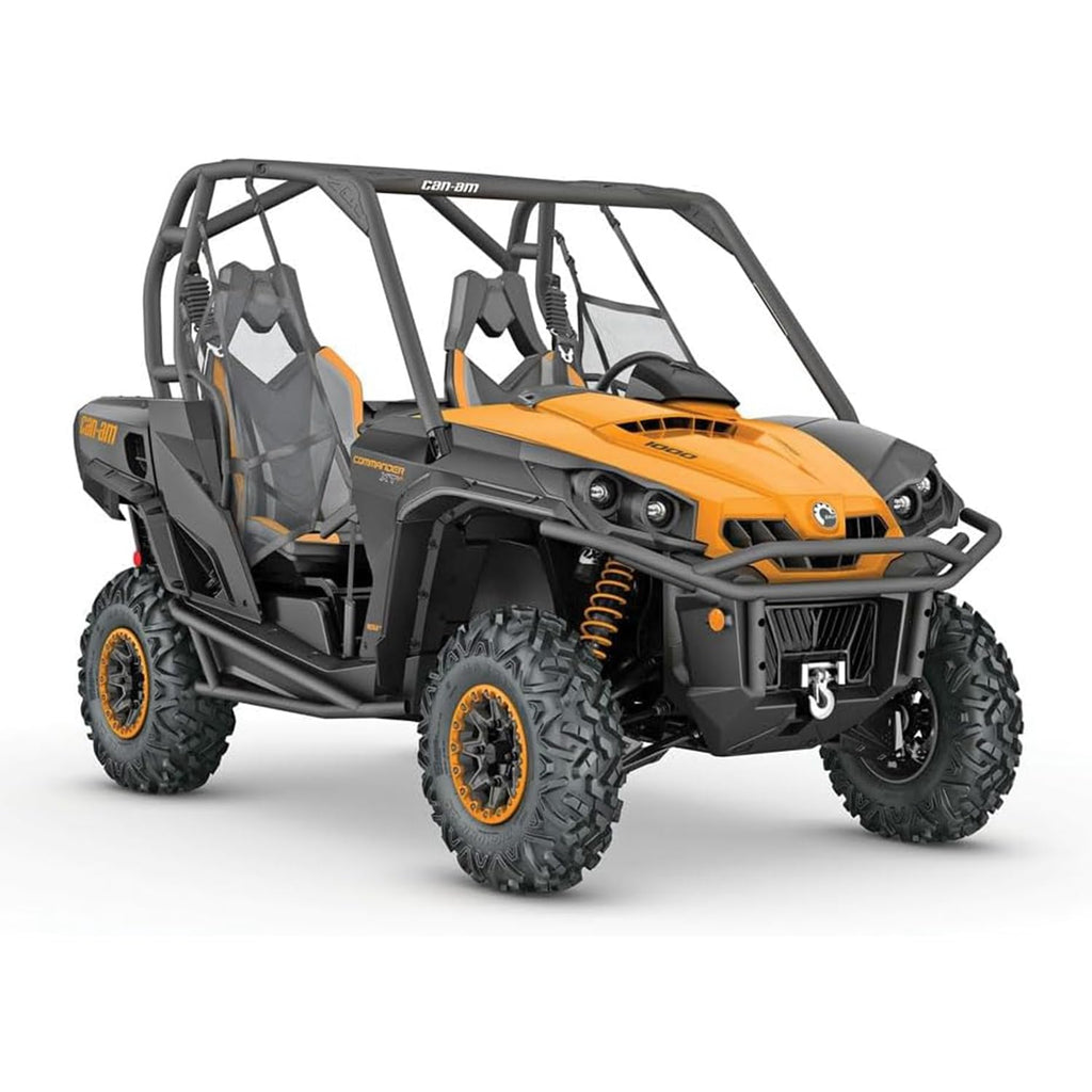 Garvee ATV UTV All-Terrain Tires, Set of 4, 25x8-12 Front & 25x10-12 Rear, Tubeless, 6 PR, Black