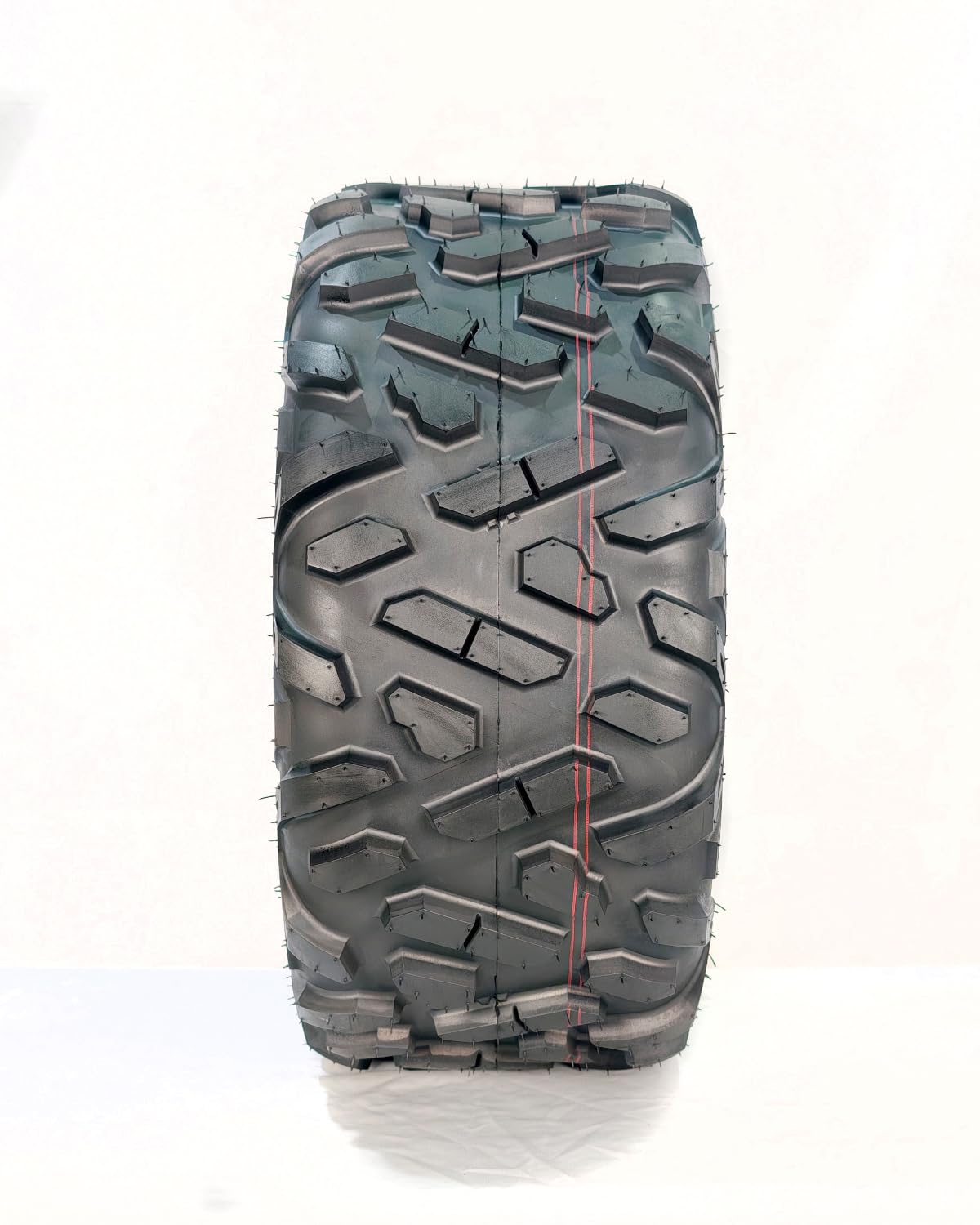 Garvee 25x10-12 ATV/UTV Tires - 2PCS All-Terrain Off-Road Trail Sand Tires, 16mm Tread Depth, 6PR Tubeless (25x10x12), Black