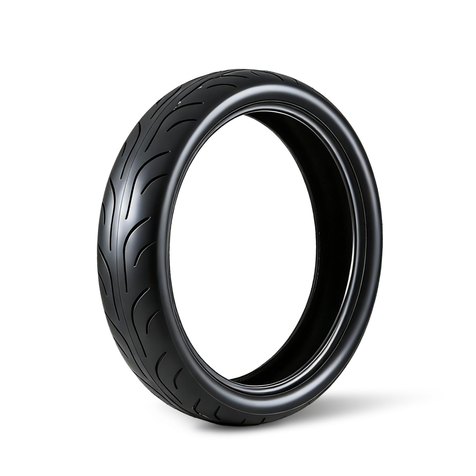 Garvee 120/70-17 Motorcycle Tire Front Black Wall 4PR Sport & Street Bike High Performance Enhanced Grip