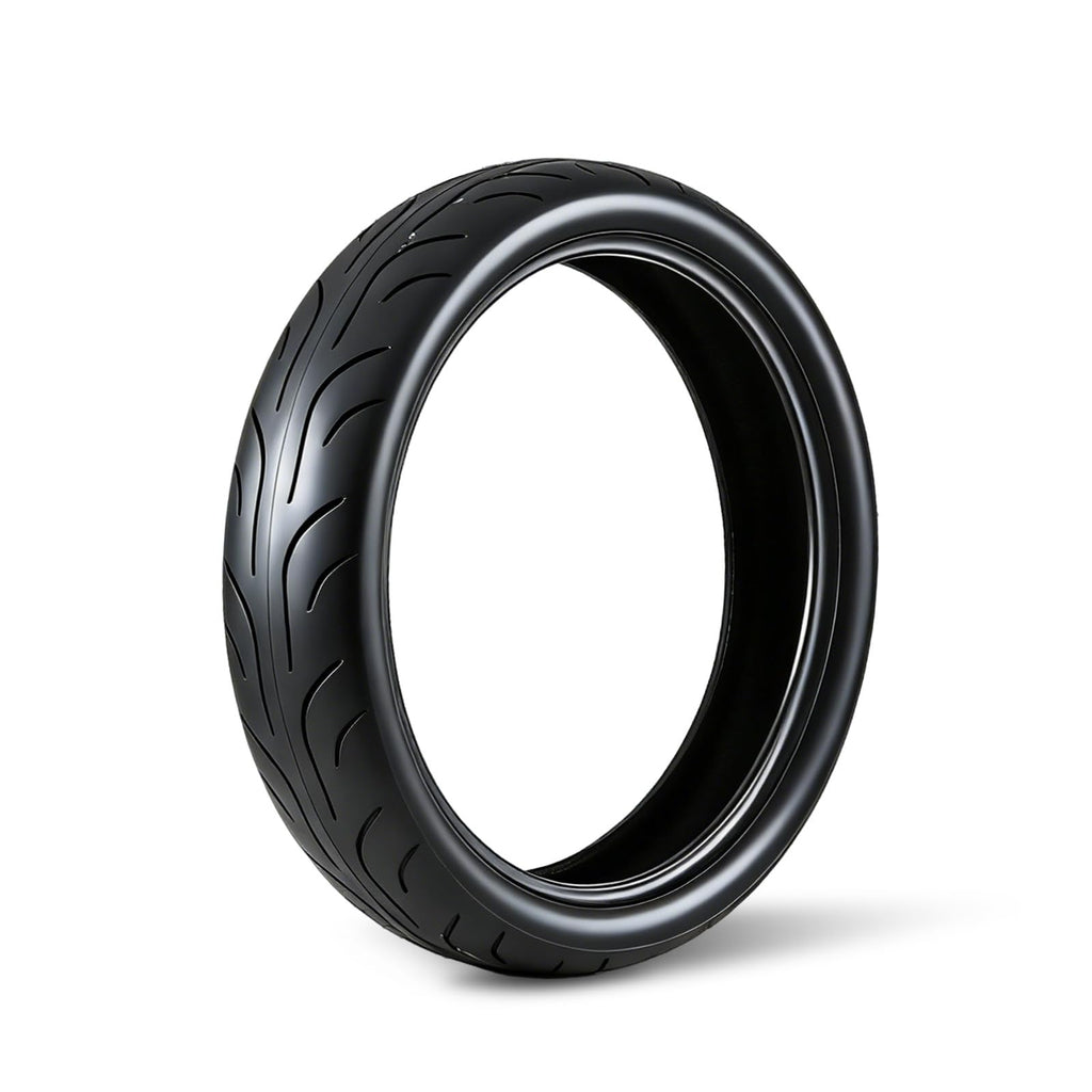 Garvee 180/55-17 Motorcycle Tire Rear Black Wall 4PR 73S Tubeless Street Sport Bike High Performance Enhanced Grip Stability