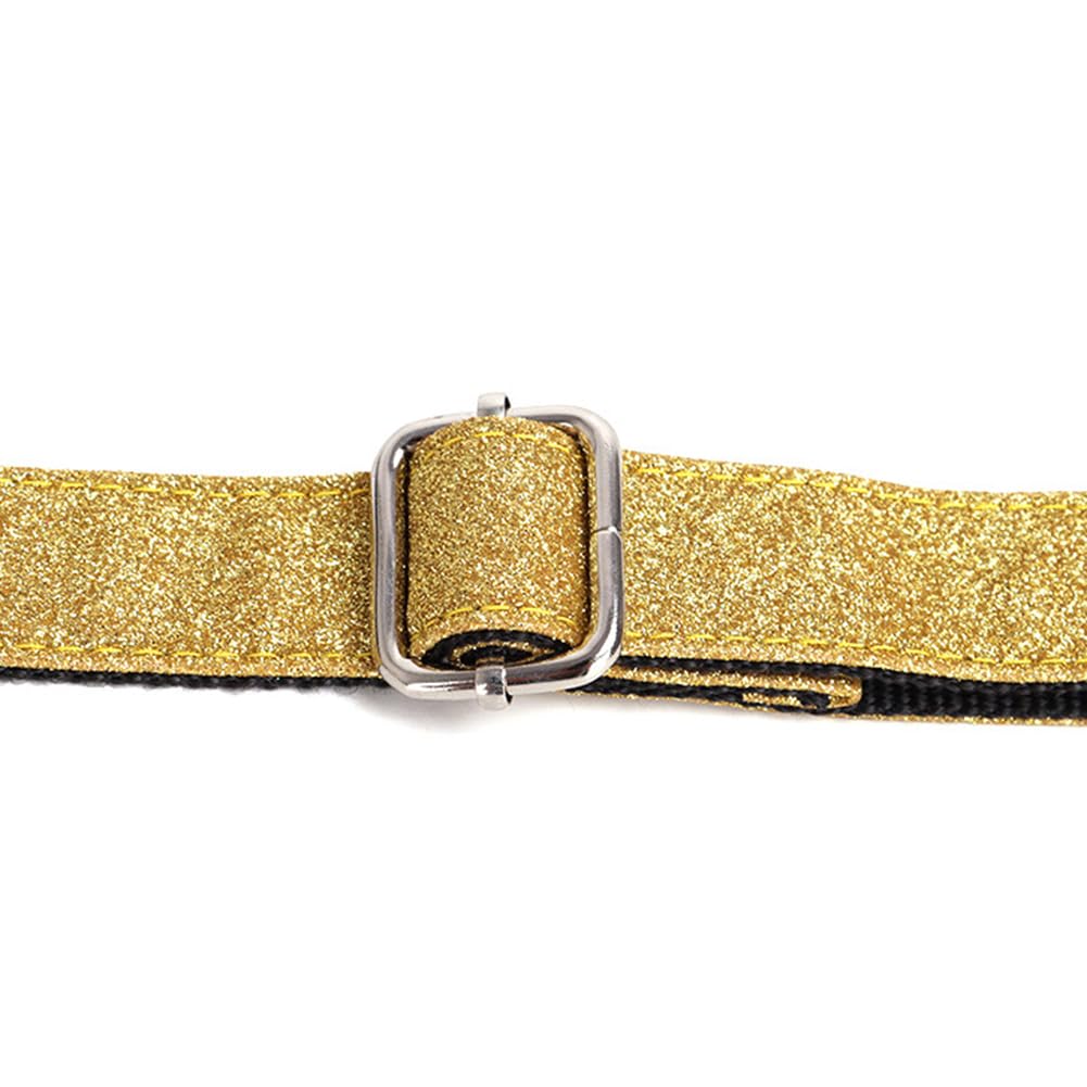Garvee Pet Dog Collars Bling Dog Bow Tie Collar Cute Girl Dog Collar with Safety Metal Buckle for Small Boy Girl Dogs Cats Neck Fit 9-12" Navy Blue