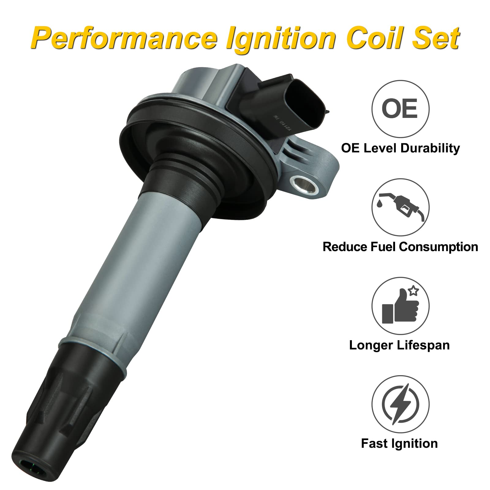 Garvee 6 Ignition Coil Packs for Ford, Mercury, Mazda & Lincoln