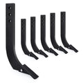 Garvee 16 Inch Box Blade Shank: 3 Holes, Scarifier Shank with Removable Tapered Teeth and Pins, Adjustable Shanks for Digging and Plowing, 6 Pack
