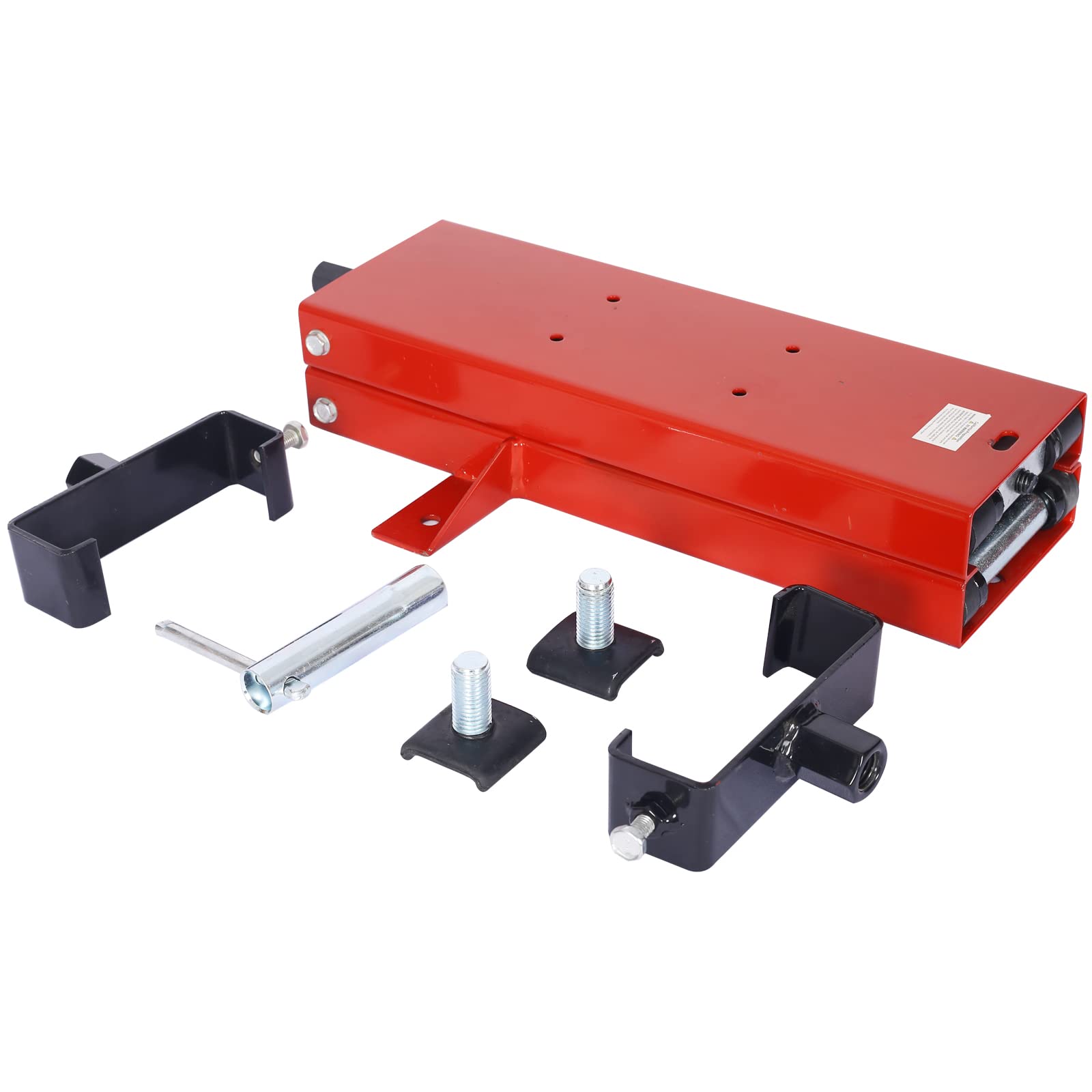Garvee Motorcycle ATV Scissor Lift Jack 1100 Lbs Capacity Red 1 Jack for Garage Repair Center