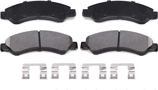 Garvee rear Brake Pads with Hardware, 4 PCS Ceremic Brake Pads Set fit for BMW 320I XDRIVE 2013-2015 All Models, BMW 328D XDRIVE 2015-2018 All Models, BMW 330I GT XDRIVE 2017-2019 All Models