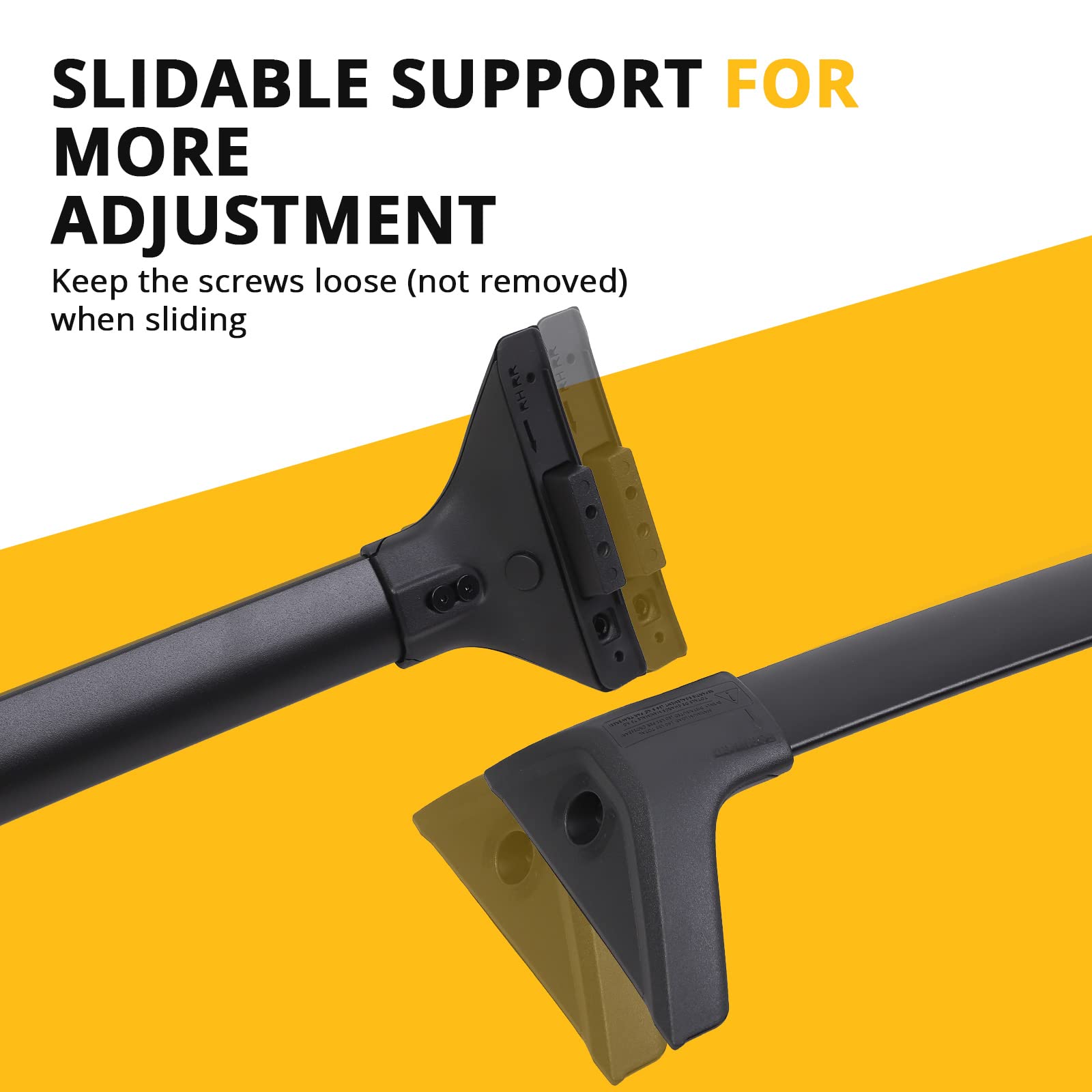 Garvee Roof Rack Cross Bar Fit for 2019-2023 Toyota RAV4,Heavy Duty