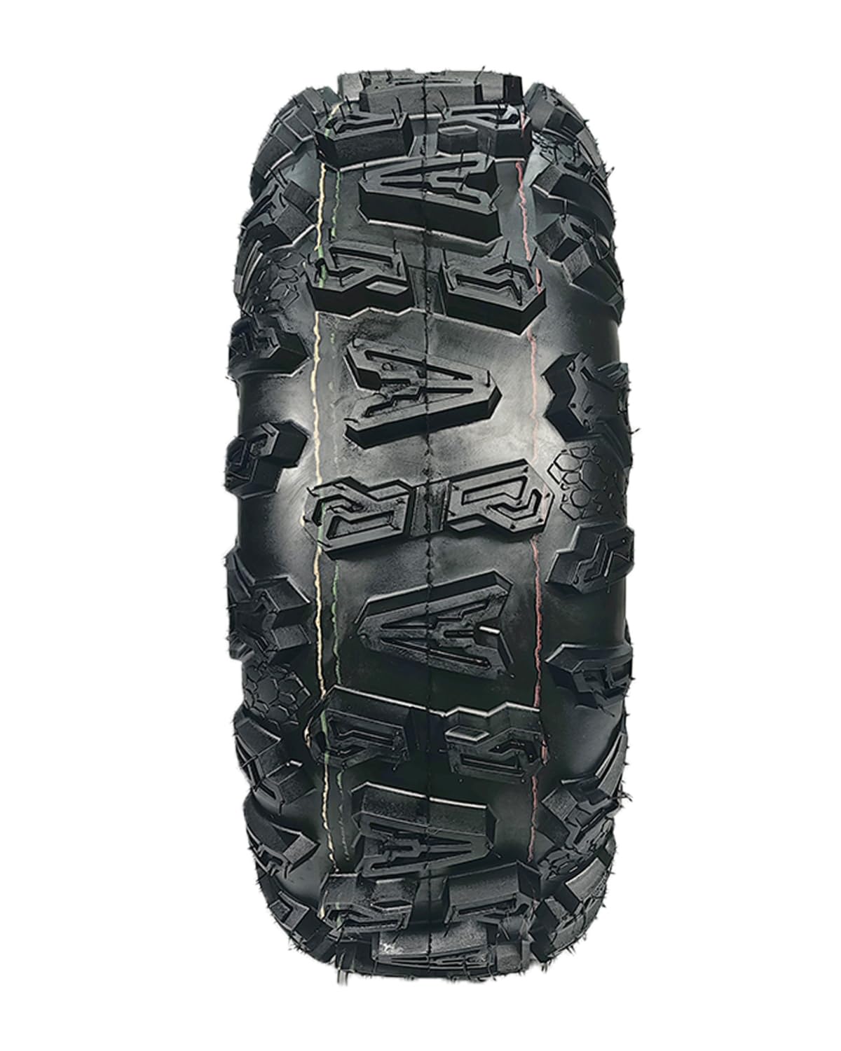 Garvee Set of 2 UTV ATV Tires 25x8-12 Heavy Duty 4-Ply Rated All Terrain Tires for Mud Gravel Dirt, Black