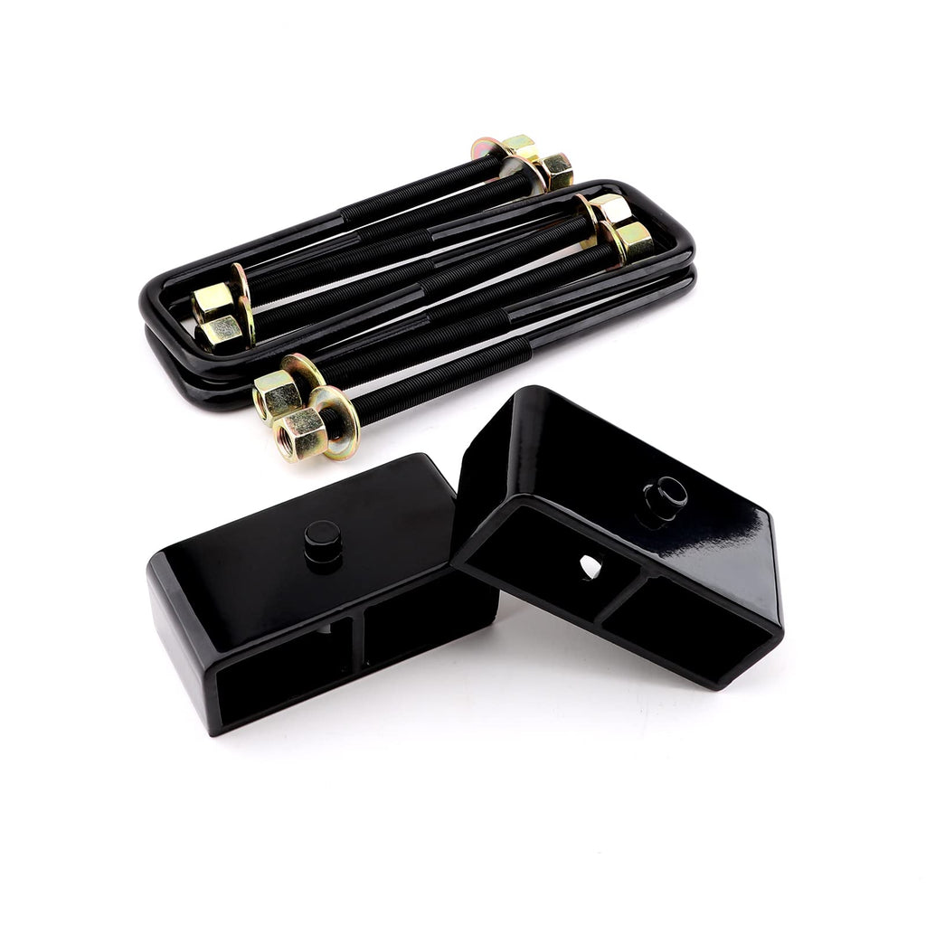 Garvee Silverado Leveling Lift Kits 2 Inch Rear Strut Spacer Suspension Lift Kit Lift Spacers for 2007-2018 Silverado/Sierra 2WD 4WD