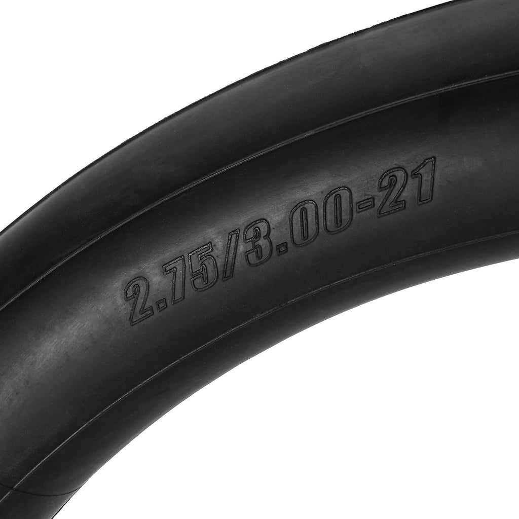 Garvee 2PCS 2.75/3.00-21 Shradler Valve Dirt Bike Inner Tube, 80/100-21 Replacemen Inner Tubes Fits Motorcycle with 21" Tire Compatible with CR250R 450R 500R XR 200 250 Yamaha YZ125 TTR230 TTR250