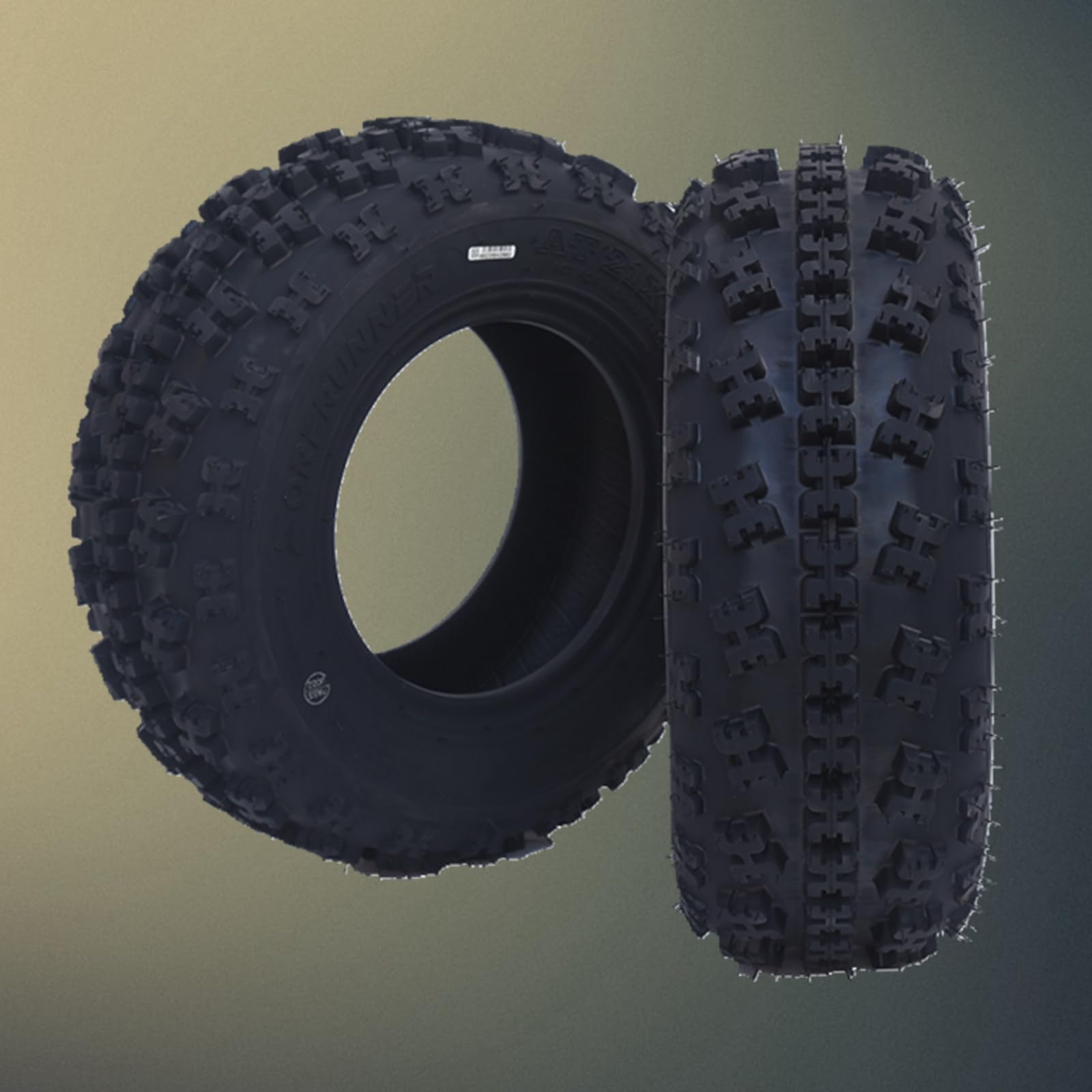 Garvee 21x7-10 ATV Tires, 6PR All Terrain 21x7-10 TL ATV UTV Trail Sand Mud Off-Road Tires (Pack of 4, Tubeless)