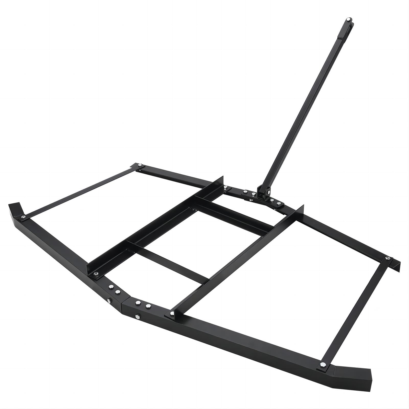 Garvee 66" Heavy Duty Steel Driveway Drag Grader, Wide Level Spreader for ATV, UTV, Lawn Tractors, Hay Fields, Gravel, Soil, Topdressing