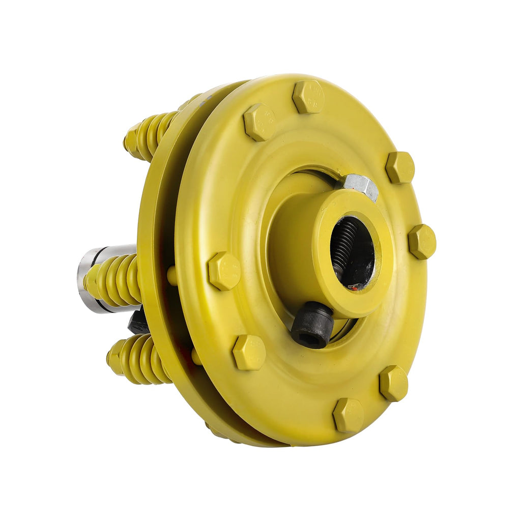 Garvee Slip Clutch, 1 3/8" Slip Clutch, Smooth Round Ends PTO Friction Clutch, Carburized Steel Tractor Slip Clutch, Adjustable Rotary Cutter Slip Clutch, Brush Slip Clutch for Shaft