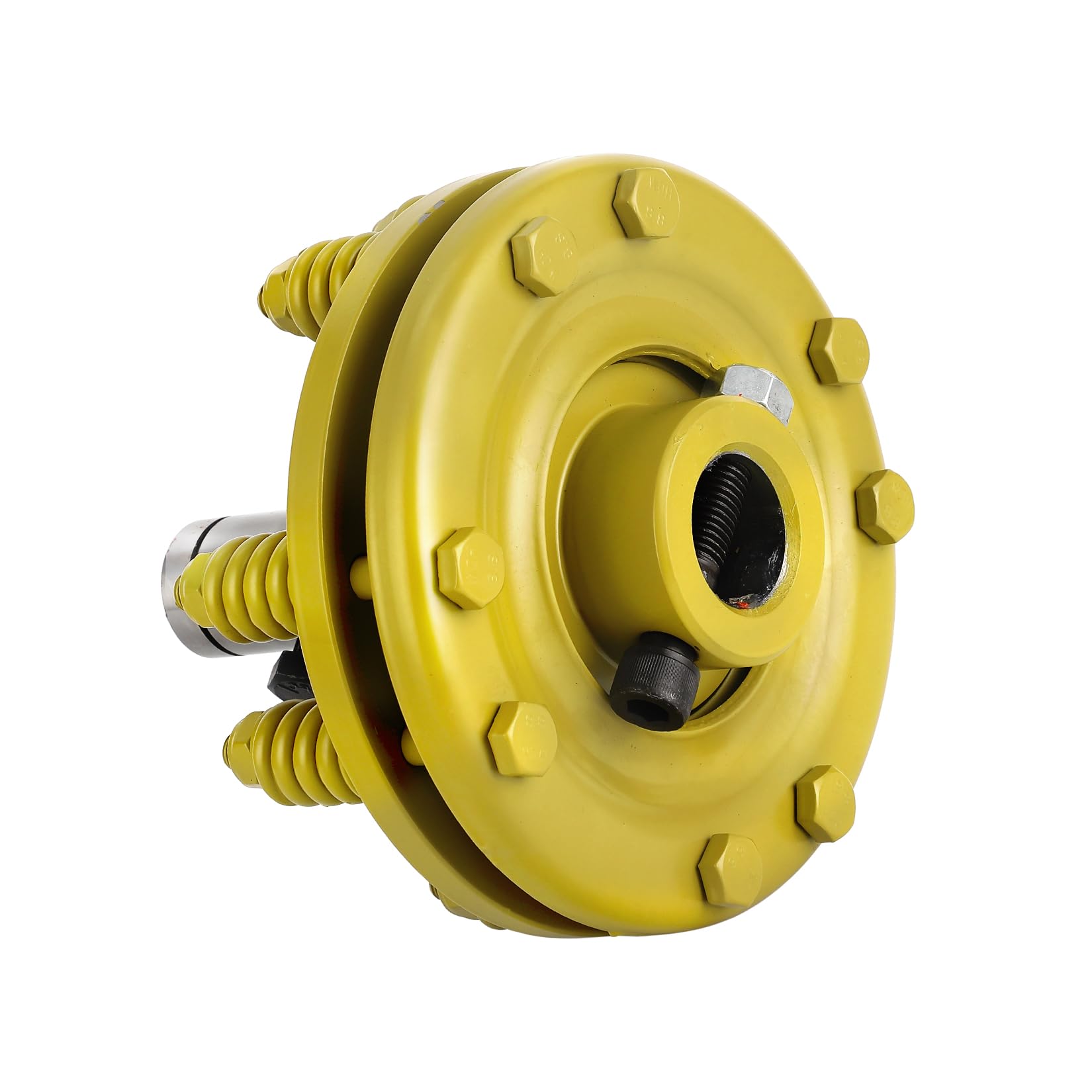 Garvee Slip Clutch, 1 3/8" Slip Clutch, Smooth Round Ends PTO Friction Clutch, Carburized Steel Tractor Slip Clutch, Adjustable Rotary Cutter Slip Clutch, Brush Slip Clutch for Shaft