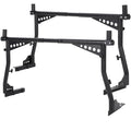 Garvee 48-72 Inch Extendable Truck Ladder Rack Adjustable Steel Bed Rack Heavy Duty No-Drill Utility System for Pickup Trucks Black