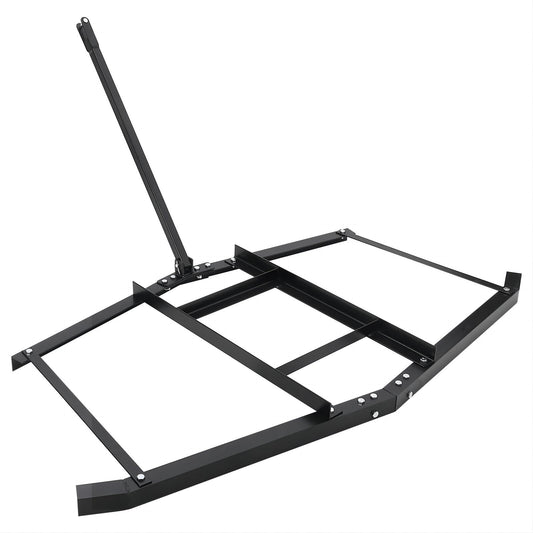 Garvee 66" Heavy Duty Steel Driveway Drag Grader, Wide Level Spreader for ATV, UTV, Lawn Tractors, Hay Fields, Gravel, Soil, Topdressing