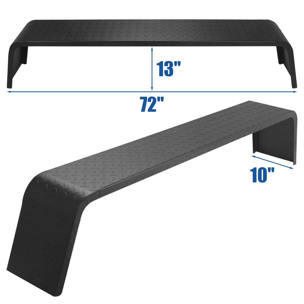Garvee 2Pcs Heavy Duty Steel Fenders for 13-15" Trailer Wheels