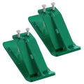 Garvee Tractor Bucket Protector, 3/8'' Thick Edge Tamers, Heavy-Duty Steel, 23.81lbs, Clears Snow & Gravel, Green, Universal Fit