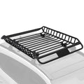 Garvee 63x43 Inch Car Roof Rack Basket 300LBS Heavy Duty Steel Cargo Basket Universal Rooftop Cargo Carrier with Extension for SUV, Pick Up,Trucks,Car