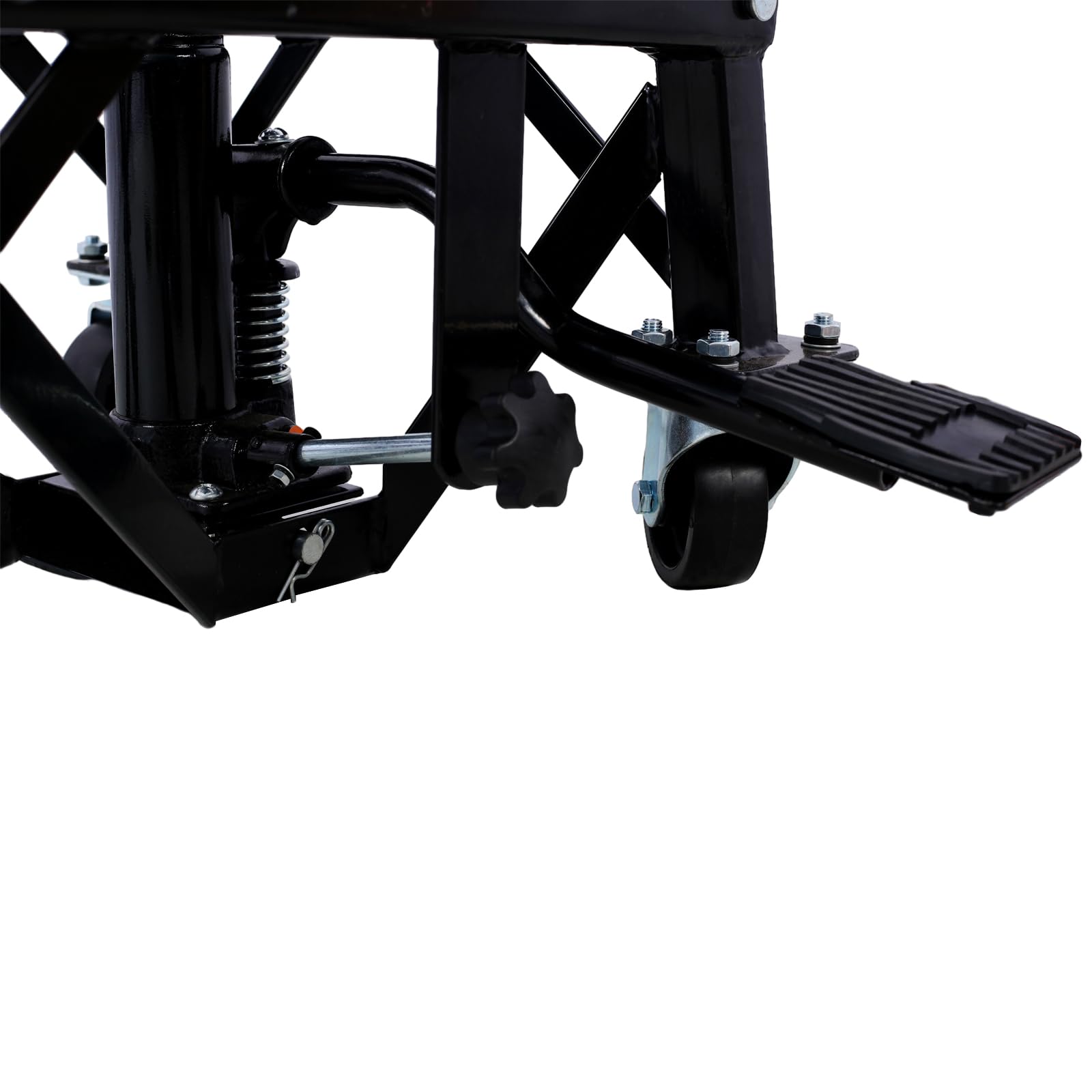 Garvee Platform Trucks 300 Lbs Hydraulic Motorcycle Scissor, One Size, Black