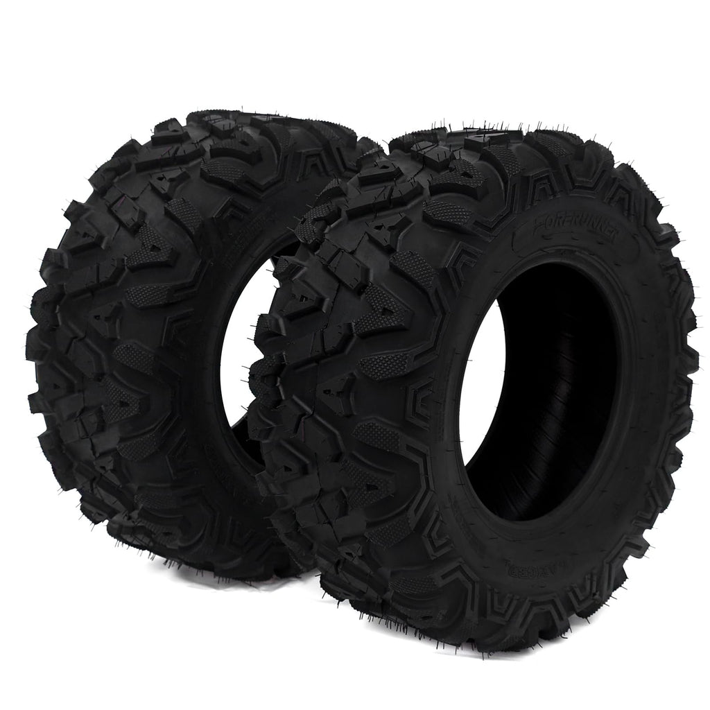 Garvee Set of 2 Garvee 25x10-12 ATV/UTV Tires 25x10x12 6PR TL All-Terrain Tires