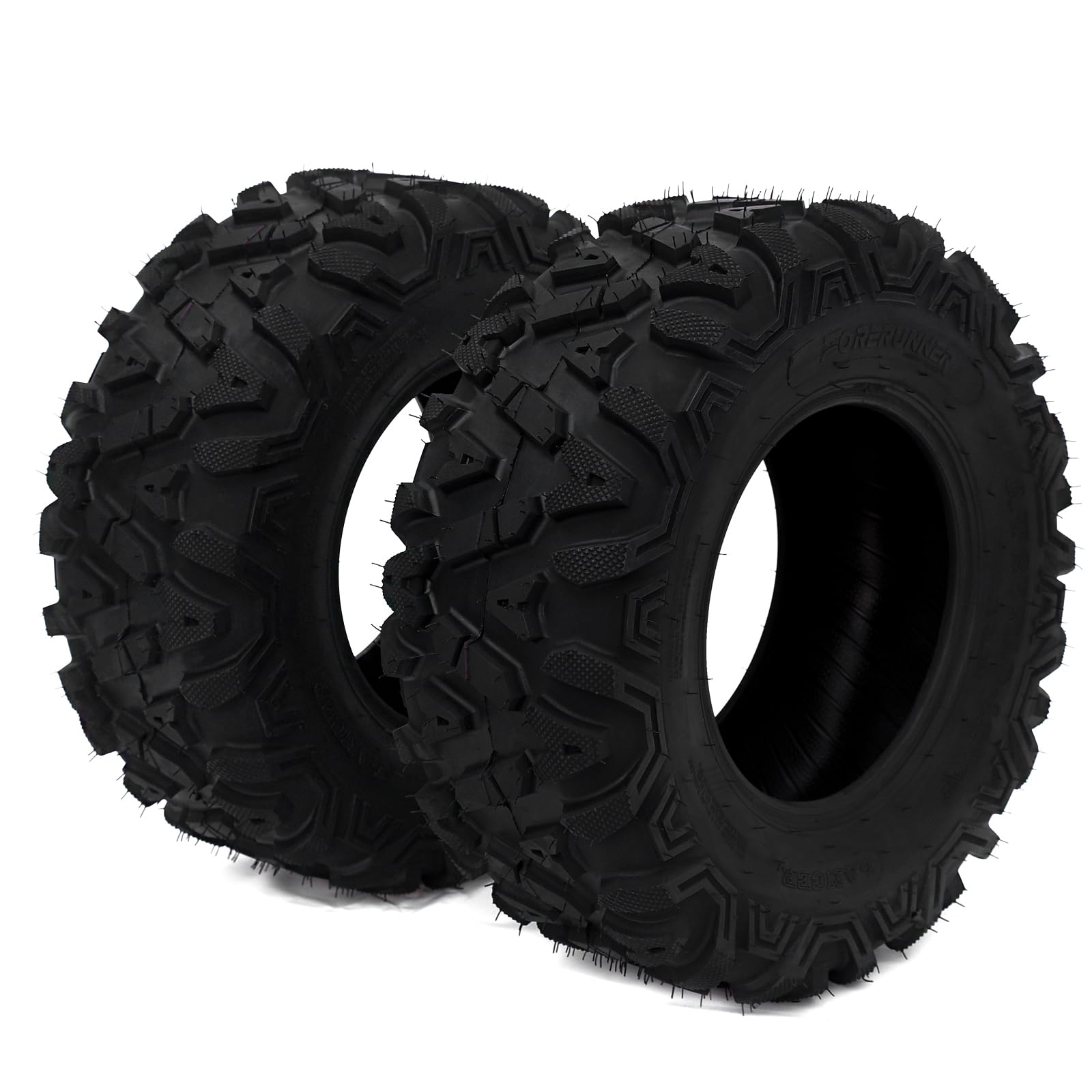 Garvee Set of 2 Garvee 25x10-12 ATV/UTV Tires 25x10x12 6PR TL All-Terrain Tires
