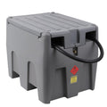 Garvee Portable Diesel Tank, 53 Gallon Fuel Tank with 12V Electric Fuel Transfer Pump, 10 GPM Diesel Transfer Tank with Auto Fueling Nozzle & 360° Swivel Connector with 13.1ft Hose (Gray, 53 Gal)